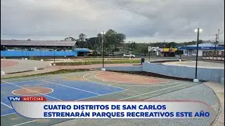 CUATRO DISTRITOS DE SAN CARLOS ESTRENARÁN PARQUES RECREATIVOS ESTE AÑO | TVN Noticias
