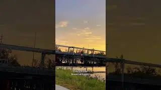 Вид на закат с моста Пиазау #fyp #sarawak
