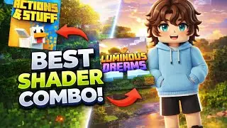 Best Shader Combo 😱 | Luminous Dreams &times; Actions & Stuff | Minecraft Bedrock