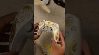 Ghost of Yōtei Gold DualSense Controller unboxing #shorts