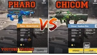 PHARO VS. CHICOM Comparison (Stats+Gameplay) | Call of Duty: Mobile (CoD Mobile)