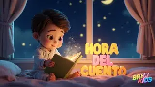 Leer un Cuento Antes de Dormir 🌙📚 | Canción Infantil Rutina Nocturna – BrilliKids