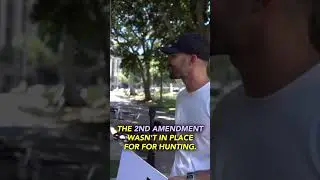 Gun Protestor KNOWS NOTHING ABOUT GUNS