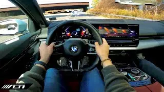 2024 BMW 530i xDrive POV Drive /// The BEST Driving Midsize Luxury Sedan?