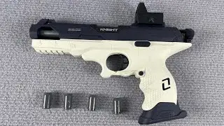HYPNOTIC GLOCK STYLE BLASTER!🔥ASMR Shell-Ejecting Build & Safety Test(8:33)| Nylon Polymer Tactical