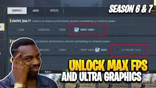КАК ВКЛЮЧИТЬ МАКСИМАЛЬНЫЙ FPS И ГРАФИКУ В COD MOBILE 2023 | СЕЗОН 6-7