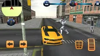 Future Flying City Robot Transform Rescue Missions - Android Gameplay HD