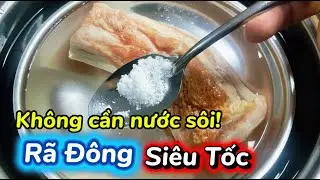 Chỉ Cần L&agrave;m C&aacute;ch N&agrave;y - R&atilde; Đ&ocirc;ng Thịt C&aacute; Si&ecirc;u Tốc, Kh&ocirc;ng Cần Nước S&ocirc;i