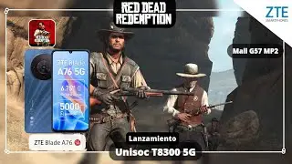 Red Dead Redemption Prueba Gaming en el ZTE Blade A76 5G (Unisoc T8300 5G) Rendimiento!!