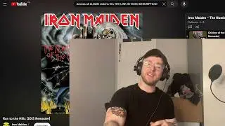 Iron Maiden - Run To The Hills Reaction & First Time Listen