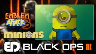 Black Ops 3: 3D MINIONS Emblem Tutorial (Emblem Attack 3)