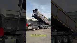 TITAN 4 Axle Hydraulic Tractor Tipper Tipping Trailer &mdash; Heavy Duty Power for Mining & Construction!