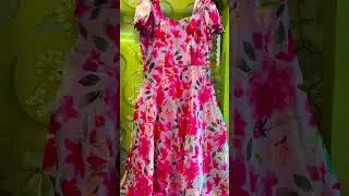 customized frocks. pretty floral 🥰  #trending #trendingshorts #saree #traditionalcloth #shorts