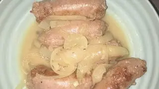 Butifarras al vino blanco