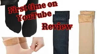 Fleece socks/ Wool socks/ Velvet socks review from Make N Create🧦