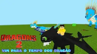 VIM PARA O TEMPO DOS DRAG&Atilde;O NO MINECRAFT