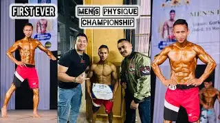 Show Day🤩 My First Men&rsquo;s Physique Competition | Competing Naturally | Mr Darjeeling | #bodybuilding
