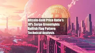 Bitcoin-Gold Price Ratio's 10% Surge Greenlights Bullish Flag Pattern: Technical Analysis