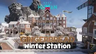 Gingerbread Winter Station 🎄❄️ | Once Human Base Build