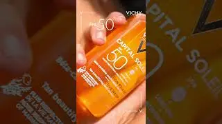 Protecci&oacute;n y bronceador perfecto con Vichy 🧡