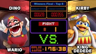 Smash Station: #355 - Dino vs KIRBY - Losers Final - Top 8