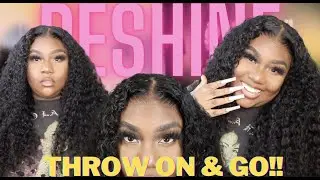 THE PERFECT CLOSURE WIG || BEGINNER FRIENDLY || THROW ON AND GO || RESHINE HAIR