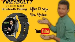 Firebolt Talk 2 Bluetooth Calling Smartwatch | After 10 days use review |  #after10daysusereview