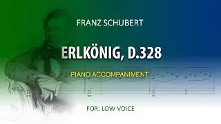 Erlkönig, D.328 / Karaoke piano / Franz Schubert / Low voice