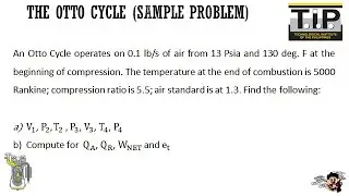 Otto Cycle (Problem Sample 2)