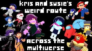 Kris and Susie's Weird Route Across the Multiverse (Deltarune Animation)