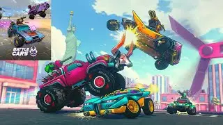Battle Cars: Nitro PvP Shooter GamePlay HD Graphics @gaming #gaming #racing #speed #racinggames #fyp