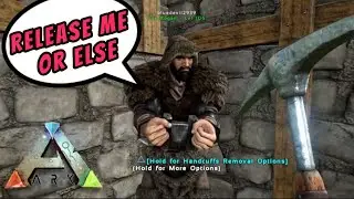 I Tried Pranking the Tribe and it Backfired - Ark Survival Evolved Funny Moments