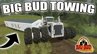 FARMING SIMULATOR 2017 | BIG BUD TOWING MOBILE HOME UP BLACK MOUNTAIN!