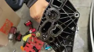 17 BMW 330i oil filter housing fix