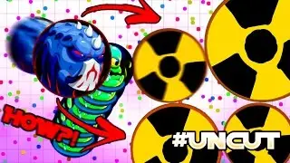 AGARIO 5 MASSIVE TRICKS IN 60 SECONDS!! // LEGENDARY UNCUT GAMEPLAY in Agar.io