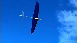 Vladimir's Model Elf DLG slope soaring on sand dunes