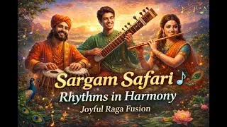 Sargam Safari 🎶 | Rhythms in Harmony | A Joyful Indian Raga Fusion