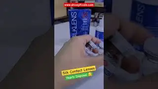 ✅ Silk Super Soft Contact Lenses (Yearly Disposal) #shorts #chasma