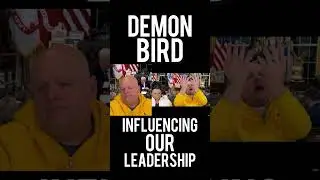 Demon bird influencing our leadership. #Trump #America #demon