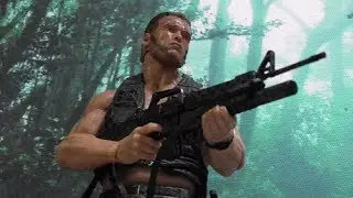 NECA Predator Jungle Encounter Dutch Action Figure