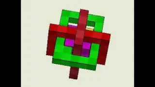 cube in cage puzzle-- burr tools application