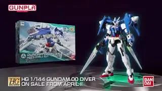 High Grade (HG) 1/144 GUNDAM 00 DIVER PV