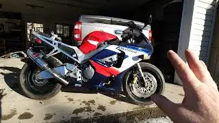 Honda CBR 929 Restoration.  Part 5. Giiiiina fairings.  Big wins, small losses.