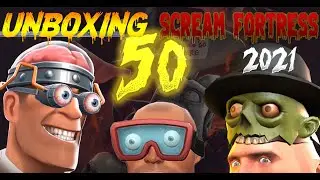 SCREAM FORTRESS 2021 /  50 CRIMSON CACHE & SCREAM FORTRESS XIII CASES UNBOXING