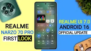 Realme Narzo 70 Pro Realme Ui 7.0 Android 16 Update | 25+ New Features | 70 Pro New Update