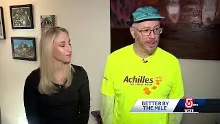 Visually impaired runner, sighted guide prepare for 3rd Boston Marathon together