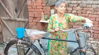 यह हमारी साइकिल कितनी जल्दी पुरानी हो गई | Rakhi verma | Rakhi verma vlogs