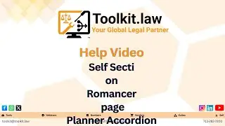 Plan Events & Travel with Clarity with Toolkit.law Planner Accordion