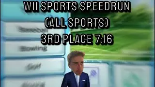 Wii Sports Speedrun! (All Sports) 3rd place 7:16