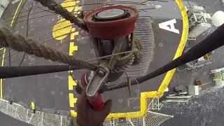 Helicopter In Flight Refueling (HIFR) Sea King Back ender View 1